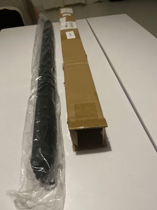 Barrera Escaleras Extensible de 0-150cm negro