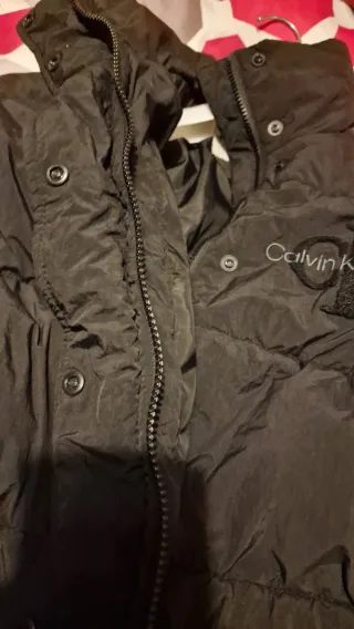 Piumino Calvin Klein Nero Donna