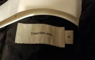 Piumino Calvin Klein Nero Donna