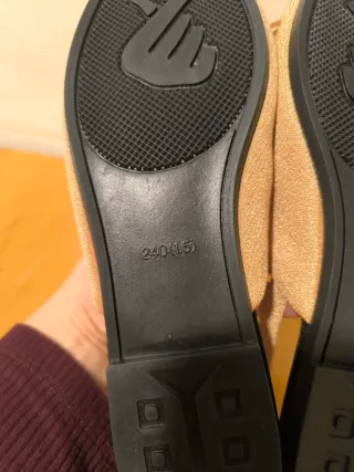 Bailarinas Beige con Flor