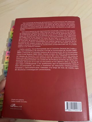 Compendio de Derecho de la Persona y de Patrimonio