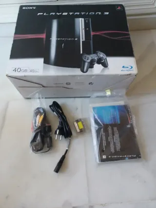 Caja PS3 40Gb + Accesorios + Manuales
