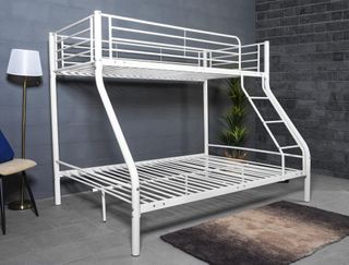 Litera matrimonial blanca