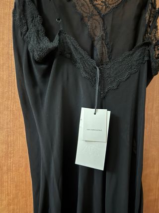 Camiseta lencera Zara Talla M