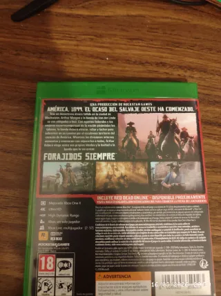 Red Dead Redemption 2 Xbox One Mejorado