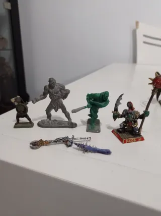 Lote Warhammer Plomo Figuras Miniaturas