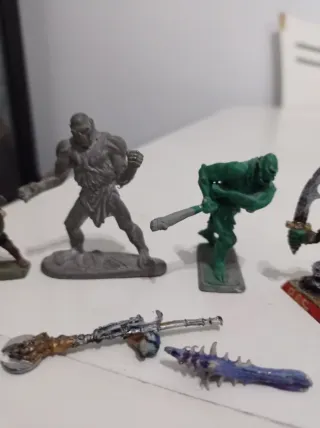 Lote Warhammer Plomo Figuras Miniaturas