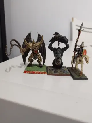 Lote Warhammer Plomo Figuras Miniaturas