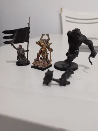 Lote Warhammer Plomo Figuras Miniaturas