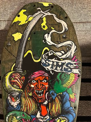 Skateboard Sims originale anni 90