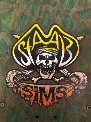 Skateboard Sims originale anni 90