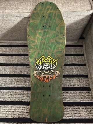 Skateboard Sims originale anni 90