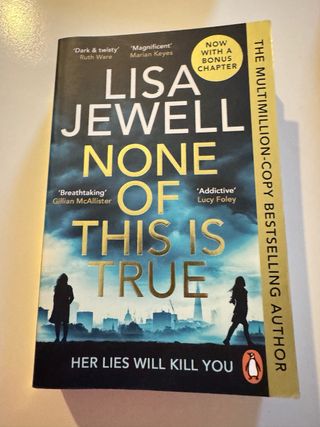 Psychological thriller books, good as new.