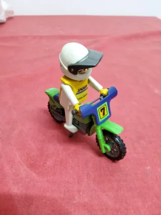 Moto Motocross Playmobil