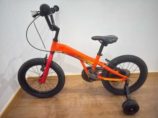 Bicicleta 16 pulgadas Monty Naranja