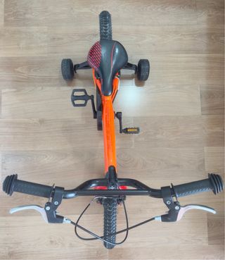 Bicicleta 16 pulgadas Monty Naranja