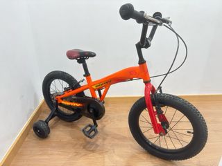 Bicicleta 16 pulgadas Monty Naranja