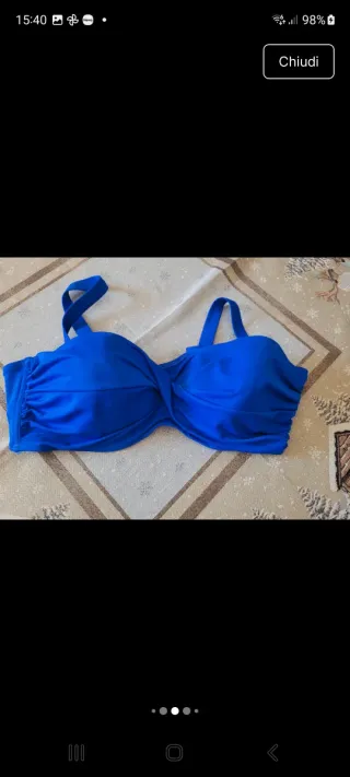 Bikini Fiorella Rubino Blu