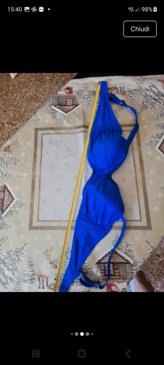 Bikini Fiorella Rubino Blu