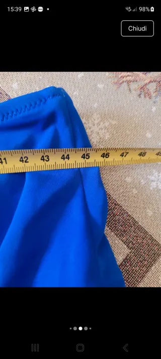 Bikini Fiorella Rubino Blu