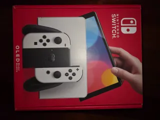 Nintendo Switch OLED Blanca