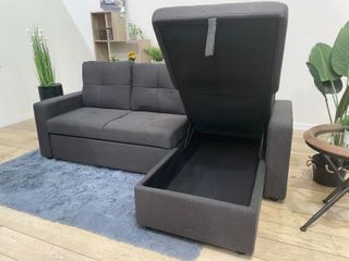 SOFA CHAISE LONGUE CON CAMA Y ARCON