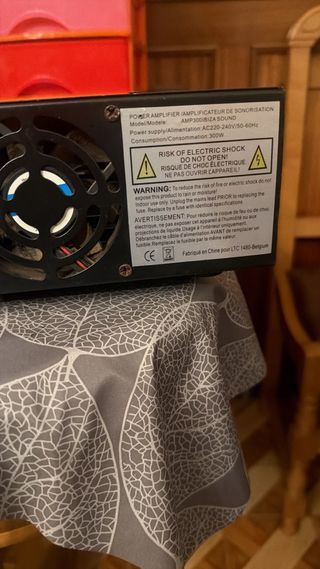 Amplificador Ibiza Sound AMP300IBIZA Mas altavoces