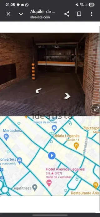 PLAZA GARAJE MOTO CALLE ORDOÑEZ