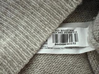 Jersey Coconut beige lana T.11/12