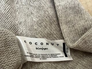 Jersey Coconut beige lana T.11/12