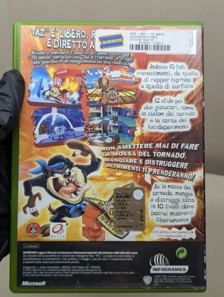 Taz Wanted Xbox Classic PAL ITA