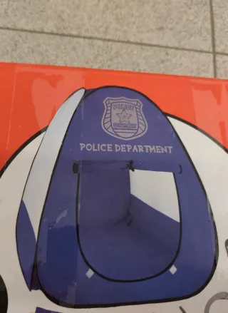 Tienda de campaña infantil Policía