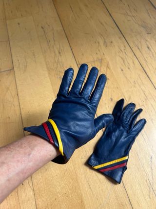 Guantes Uniforme Iberia 1982 Piel