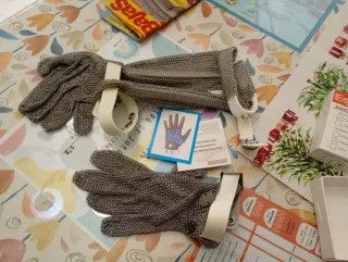 Guantes de Malla metálica