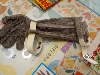 Guantes de Malla metálica