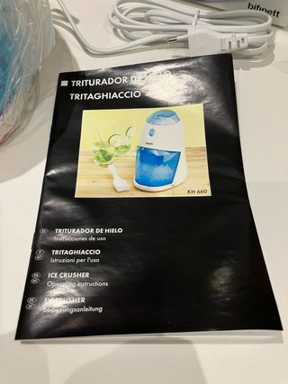 Trituradora de Hielo Bifinet