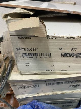 Pax Azulejos Frosty Blanco 25x40 4 cajas