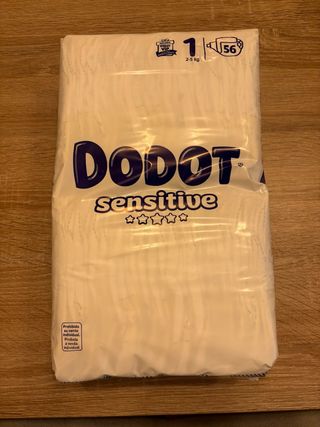 Pañales Dodot Sensitive Talla 1 (2-5 kg)