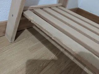 Escritorio de gran formato: Caballetes + Cristal