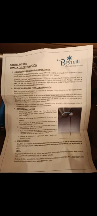 Contenedor Nitrógeno 10L CHART