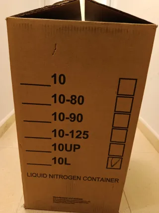Contenedor Nitrógeno 10L CHART