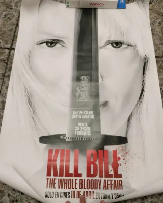 Póster Kill Bill The Whole Bloody Affair 100x70
