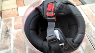 Casco Moto Donna Bianco Viola GIVI LADY s