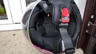 Casco Moto Donna Bianco Viola GIVI LADY s