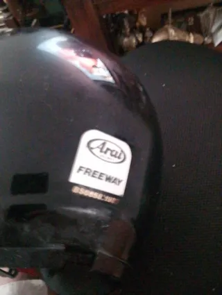 Casco Moto Arai Negro( lo ha dado todo)