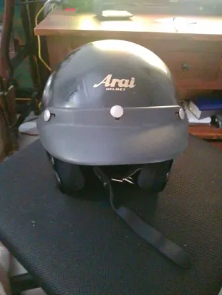 Casco Moto Arai Negro( lo ha dado todo)