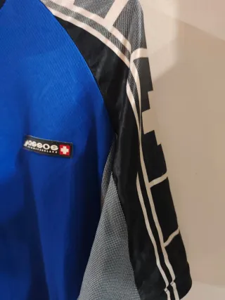 Maglia ciclismo Assos blu e nera