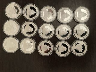 (envío) Moneda Panda Plata 30g 2020