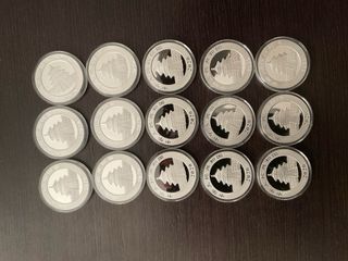 (envío) Moneda Panda Plata 30g 2020