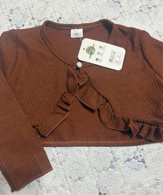 Conjunto niña 5 años: vestido y rebeca